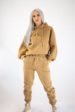 Load image into Gallery viewer, CHILL OUT HOODED TRACKSUIT - BROWN
