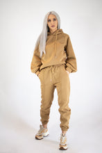 Load image into Gallery viewer, CHILL OUT HOODED TRACKSUIT - BROWN
